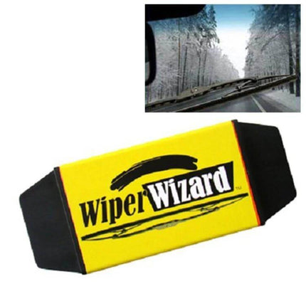 Wiper Wizard Windshield Wiper Blade Restorer for Clear Visibility compact wand removing grime for clearer wipe