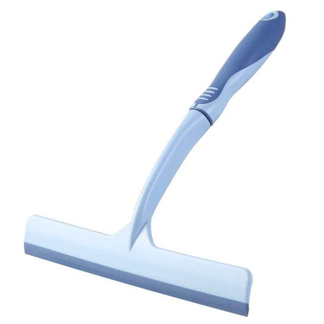 KANEED 24.5 x 24cm Car Window Glass Wiper with Plastic Handle – blue squeegee with anti-slip plastic handle for car windows, windshields and mirrors