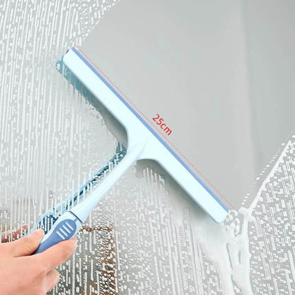 KANEED 24.5 x 24cm Car Window Glass Wiper with Plastic Handle - anti-slip plastic handle cleaning windshield, windows and mirrors