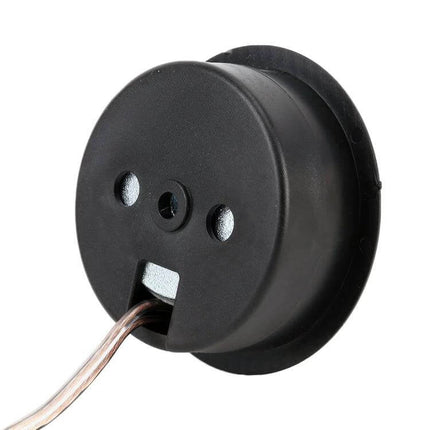 Two Pack Mini Dome Car Tweeters For Smooth Everyday Sound - compact black dome tweeter with 12V wiring, two-pack upgrade for clearer high frequencies