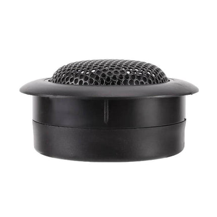 Two Pack Mini Dome Car Tweeters For Smooth Everyday Sound - compact black dome tweeter for clearer high frequencies in 12V car audio systems