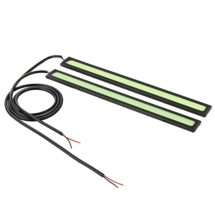 Blue DRL LED Light Bar for Cars, 2-Pack Waterproof Daytime Running Lights