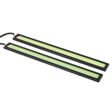 Blue DRL LED Light Bar for Cars, 2-Pack Waterproof Daytime Running Lights