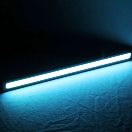 Blue DRL LED Light Bar for Cars, 2-Pack Waterproof Daytime Running Lights