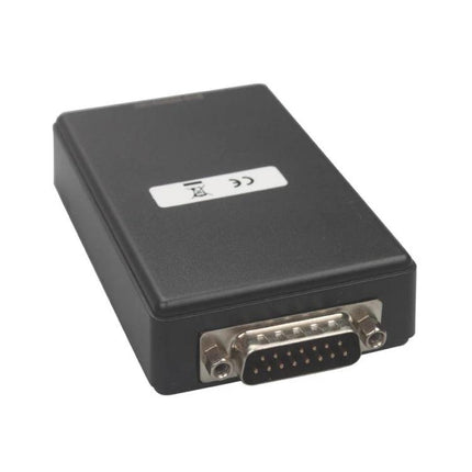 BMW Car Diagnostic Tool for Everyday Vehicle Checks black OBD adapter box with 15-pin DB connector for quick home diagnostics