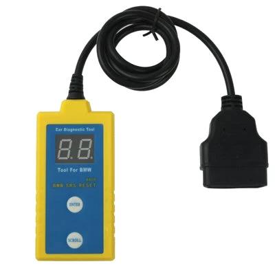 BMW Airbag Diagnostic Tool for Routine Vehicle Upkeep - yellow B800 scanner with cable and OBD connector