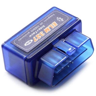Essential Car Diagnostic Tool for Everyday Vehicle Maintenance - blue Bluetooth OBD2 scanner plug-in for smartphone diagnostics