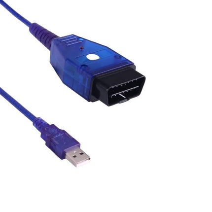 Practical Tool for Everyday Fiat Car Diagnostic Checks - blue USB to OBD2 cable for reading Fiat fault codes