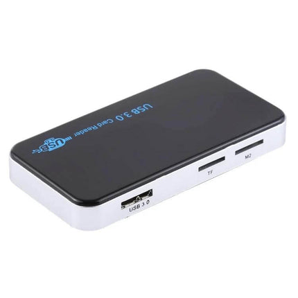 USB 3.0 Card Reader for Various Memory Cards and Devices - compact multi-slot reader for SD/TF/M2 with USB 3.0 high-speed transfer up to 5Gbps