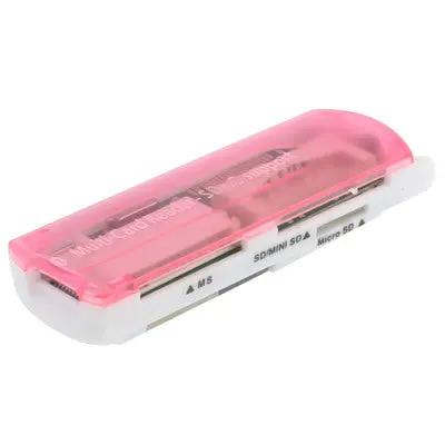 Versatile Multi Card Reader for SD, MMC, MS, TF, and M2 Cards