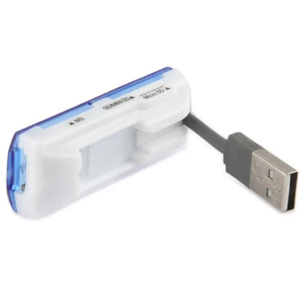 Versatile Multi Card Reader for SD, MMC, MS, TF, and M2 Cards