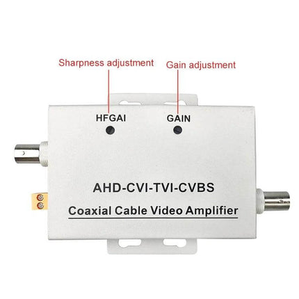 Video Signal Amplifier for Remote Transmission Systems - AD5301 coaxial cable video amplifier for security camera long-distance feeds