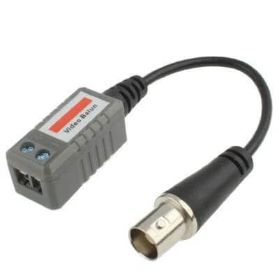 Passive Video Transceiver Set for CCTV Transmission - passive video balun BNC to UTP CAT5 connector for CCTV extension
