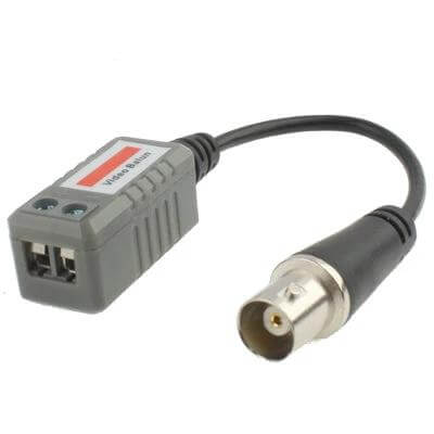 Passive Video Transceiver Set for CCTV Transmission - passive BNC to UTP CAT5 video balun for CCTV signal extension, no power required