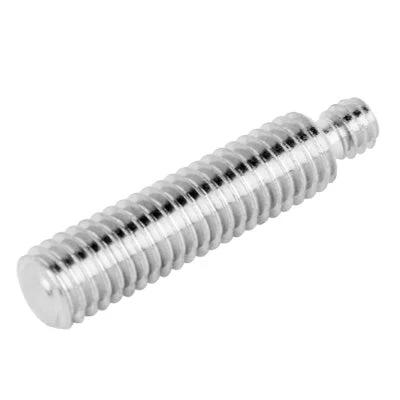 Stainless Steel Adapter Screw for Tripods - 1/4 to 3/8 Inch Conversion, stainless steel threaded converter for camera mounts