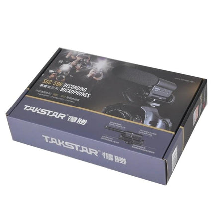 Takstar Microphone for Capturing Daily Videos and Events - boxed Takstar SGC-598 recording microphone kit for vlogging and event audio