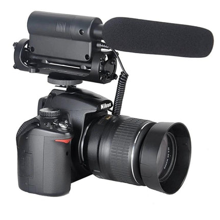 Takstar Microphone for Capturing Daily Videos and Events mounted on DSLR for clear vlogging and event audio