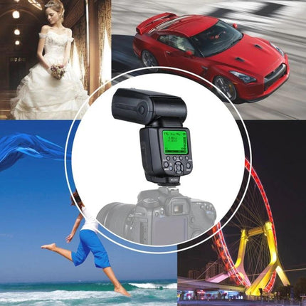 Triopo Flash Speedlite for Canon and Nikon DSLR Cameras - external flash on DSLR with event, portrait, sports and low-light examples