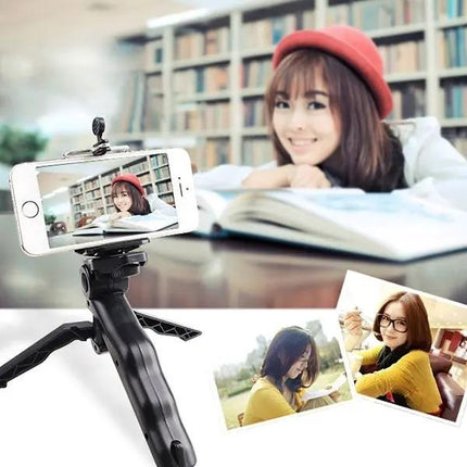 Portable Mini Tripod Stand for Smartphones and Action Cameras