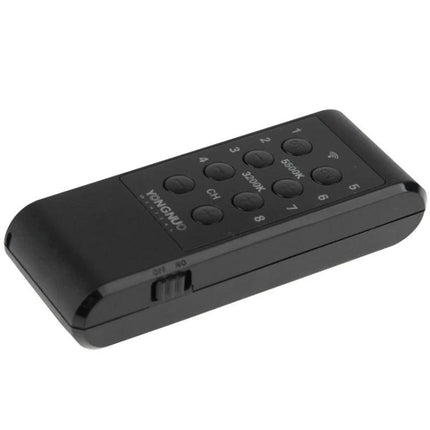 Remote control accessory for YONGNUO YN300 III LED Video Light for Camera Use, compact encoder dimming and channel buttons