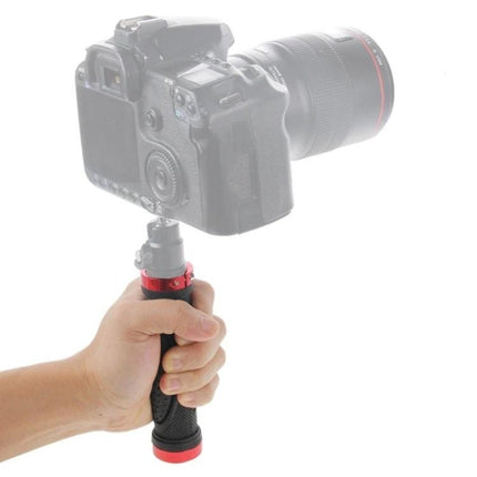 Portable Camera Handle Grip with Tripod Ball Head for Stability — handheld grip for steady photography and videography, lightweight portable design