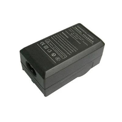 Compatible Battery Charger for Nikon EN-EL2 Cameras black compact travel wall charger with worldwide AC input
