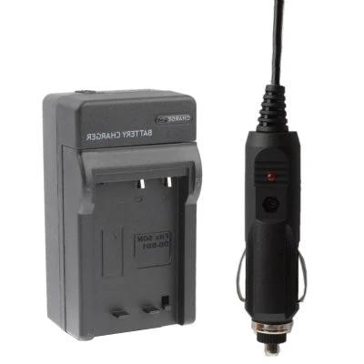Car Charger for Sony Cyber-Shot Digital Camera Batteries — compact in-car battery charger and cigarette lighter adapter for travel photography