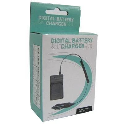Fuji Fnp30 Compatible Digital Camera Battery Charger For Everyday Use - compact travel charger with international plugs
