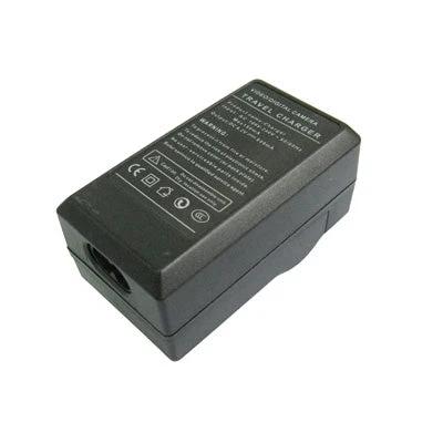 Digital Camera Battery Charger for Fuji Models with Universal Plugs - black travel charger for Fuji camera batteries