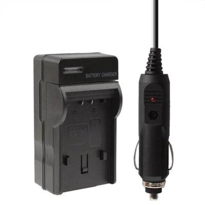 Portable Car Charger for Samsung Digital Camera Batteries - compact car outlet charger compatible with Samsung BP105R batteries