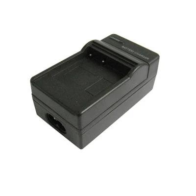 Digital Camera Battery Charger for Casio CNP40 Models - compact black replacement charger with international AC 100V-240V input for travelers