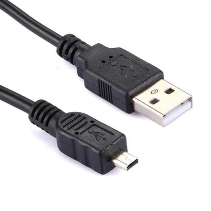 USB Cable for Nikon Coolpix 2100, 2200 and Similar Models - USB 2.0 replacement cable with standard A to mini-B connectors for Nikon Coolpix data transfer
