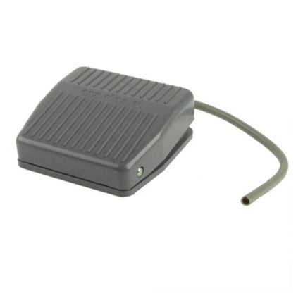 Textured Plastic Foot Pedal Switch for Hands-Free Tool Operation, durable ribbed plastic pedal with cord for woodworking tools