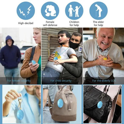 XD-FDQ Football Personal Safety Alarm Keychain for Everyday Protection