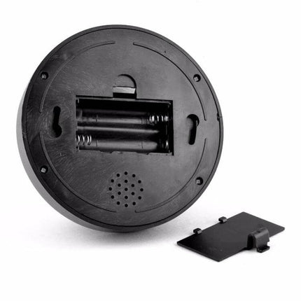 Realistic Fake Security Camera with Motion Detection for Home Protection - rear battery compartment and mounting plate