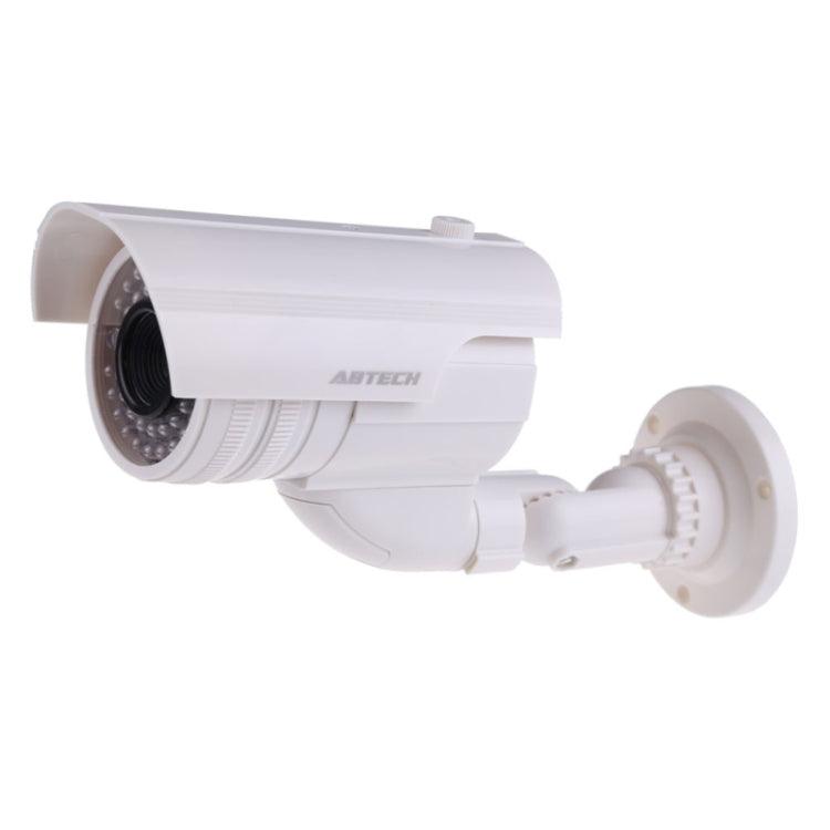 Realistic Fake Security Camera with Flashing LED Light