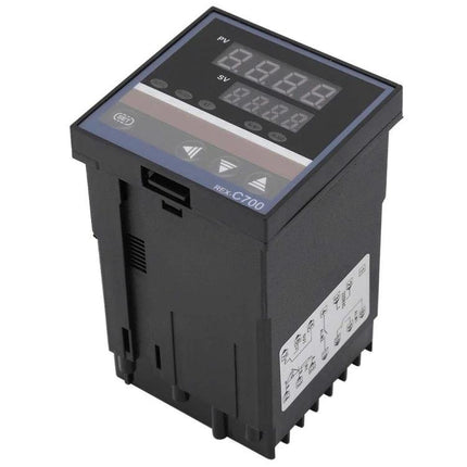Digital Temperature Controller for Precise Everyday Temperature Management compact unit with LCD display and control buttons for home brewing and aquariums