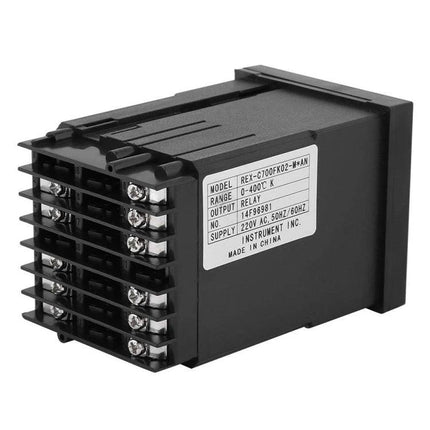 Digital Temperature Controller for Precise Everyday Temperature Management - compact LCD relay unit for home brewing, aquariums, and food processing