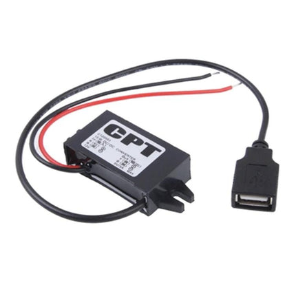 DC-DC Step Down Voltage Converter for 12V to 5V Electronics compact 8-20V input to 5V 3A USB output module for vehicle and DIY projects