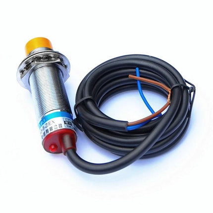 Metal Proximity Sensor Module for Arduino Projects - cylindrical inductive metal sensor with cable, stainless steel housing and mounting nut