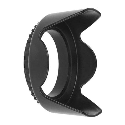 SP Series 72mm Petal-Shaped Lens Hood for Camera Light Control - black 72mm petal lens hood reducing flare and glare