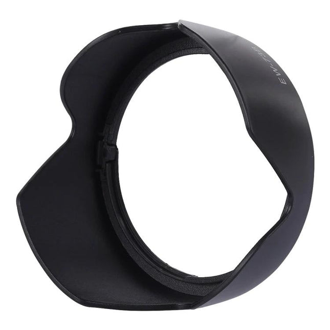 Lens Hood Shade for Canon EF-S17-85 Camera Protection - black petal hood reduces glare, shields lens from dust and bumps
