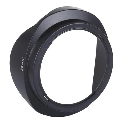 Lens Hood Shade for Canon Wide-Angle Camera Lenses black PVC lens hood reducing glare and protecting lens