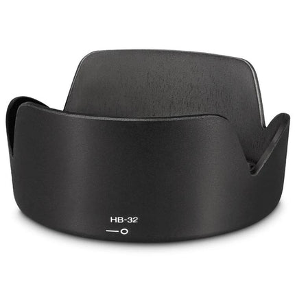 Nikon Lens Hood for 18-135mm Digital Camera Protection - black HB-32 petal lens hood to block stray light and reduce flare