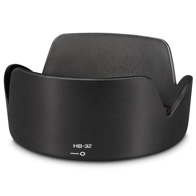 Nikon Lens Hood for 18-135mm Digital Camera Protection - black HB-32 petal lens hood to block stray light and reduce flare