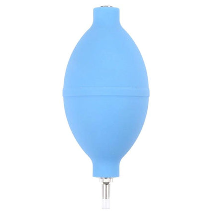 Mini Rubber Air Dust Blower for Electronics Cleaning - blue latex blower for camera lenses, keyboards and delicate electronics maintenance