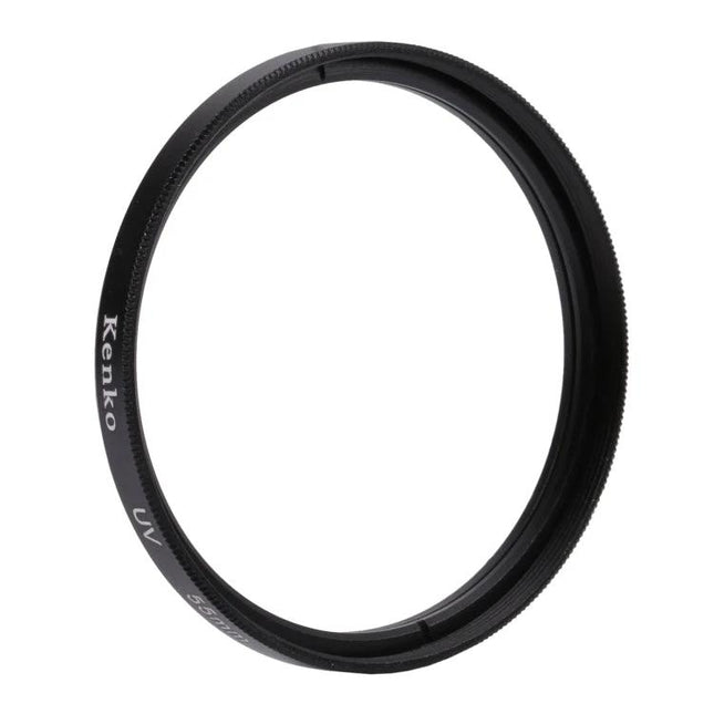 55mm UV Filter for Camera Lens Protection from UV Rays — slim aluminum-frame UV filter with optical glass to reduce haze and shield lens