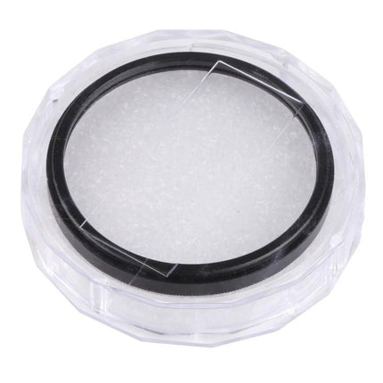 55mm UV Filter for Camera Lens Protection from UV Rays - aluminum frame optical glass in protective case, reduces haze and shields lens