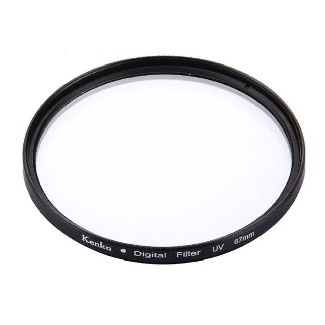 67mm UV Camera Lens Filter for Protection Against UV Rays and Dust — slim optical glass UV filter protecting lens from dust, scratches and haze