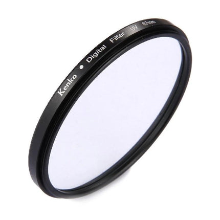 67mm UV Camera Lens Filter for Protection Against UV Rays And Dust shown on optical glass protective ring